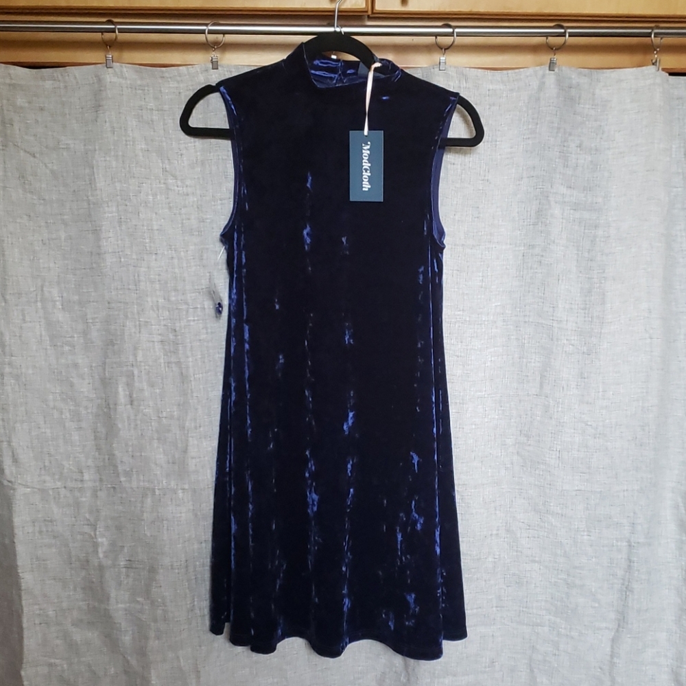 Modcloth velvet dress
